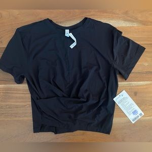 Lightweight Mesh Reversible Yoga Tee